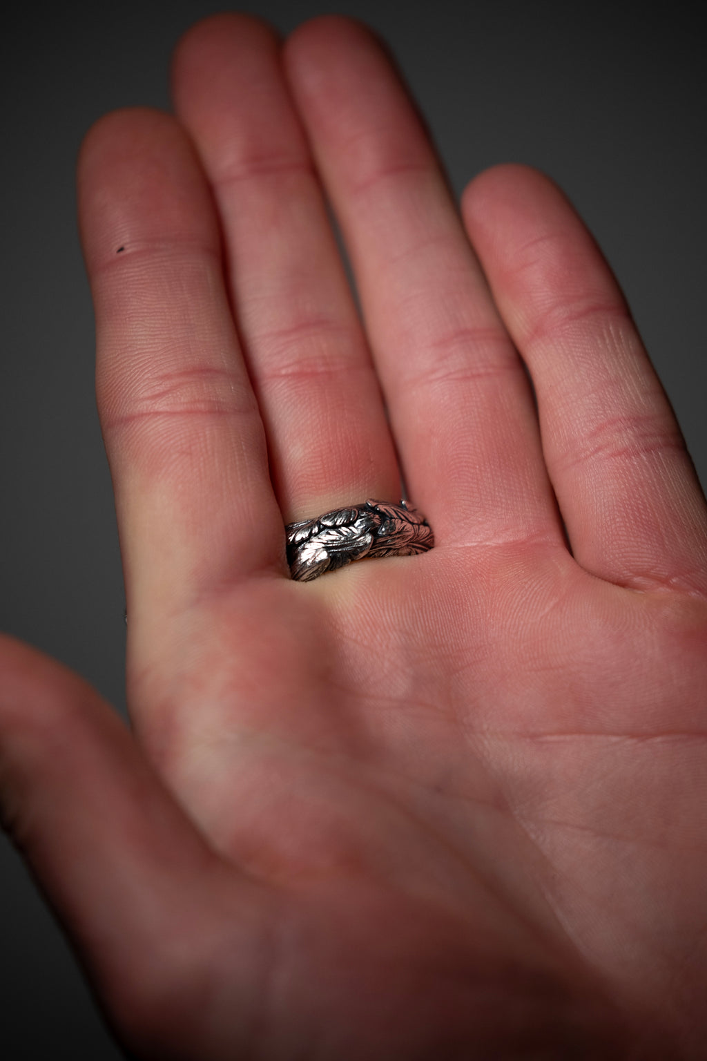 Bague Halo of Haft en argent sterling