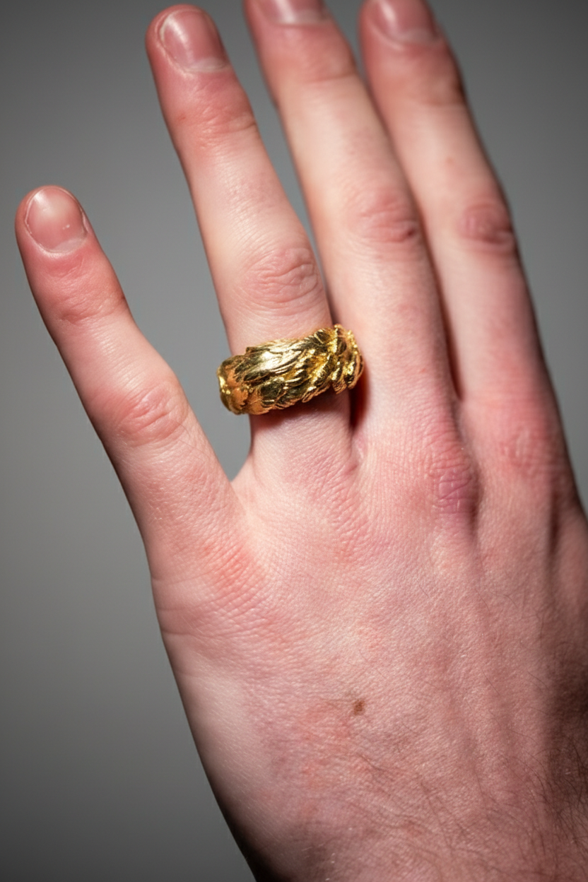 Bague Halo of Haft en or 18 carats ou en platine