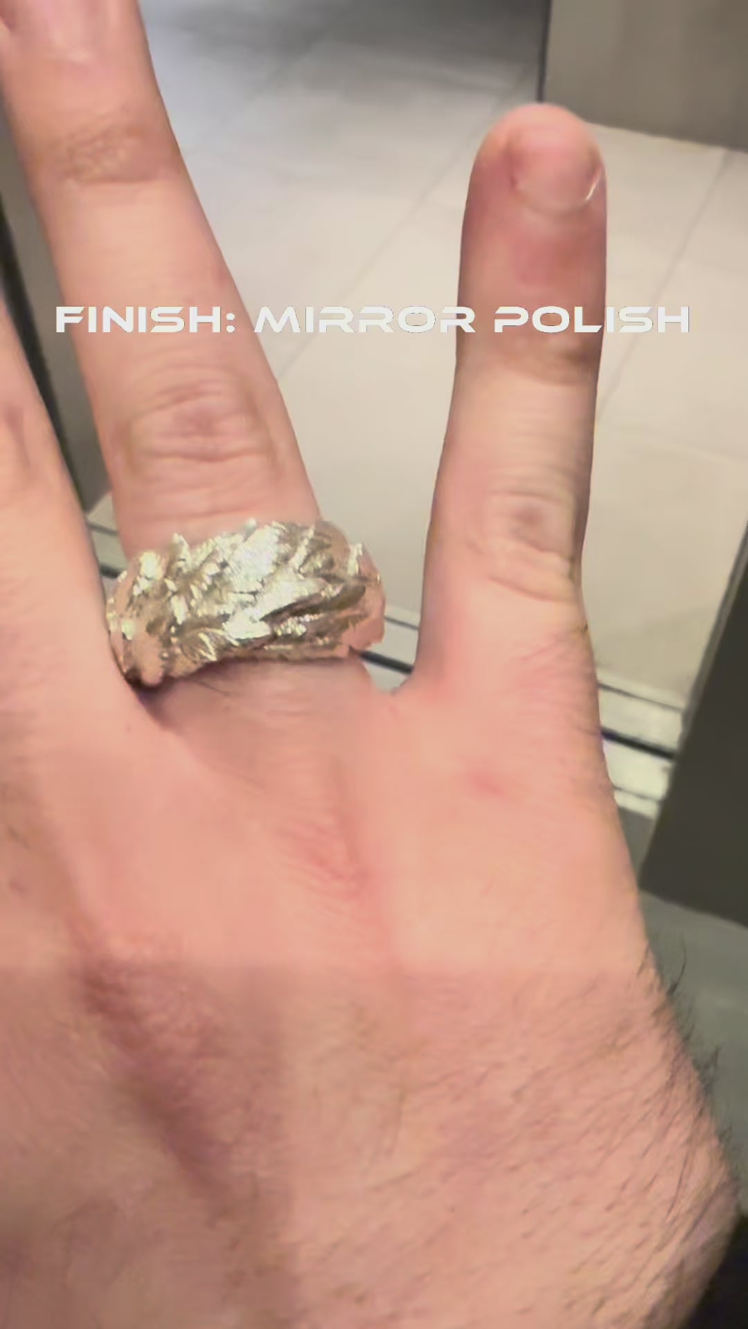 Halo-Ring aus Sterlingsilber