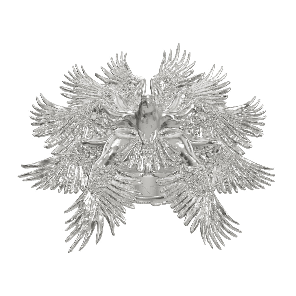 Bird of Pray Ring in Sterling Silver